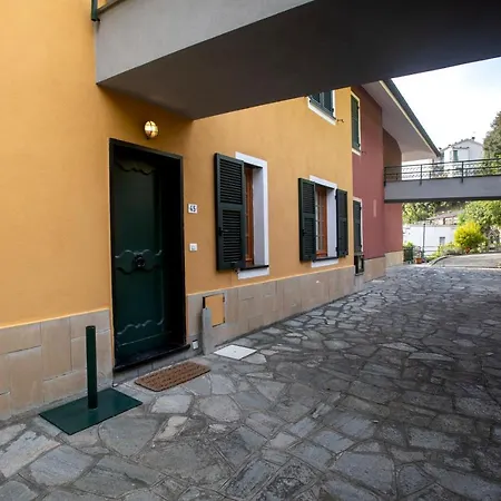 080 - La Villa Storica Il Vigneto 45B, Terrazza Sul Mare - Parcheggio Privato Gratis Moneglia Exterior photo